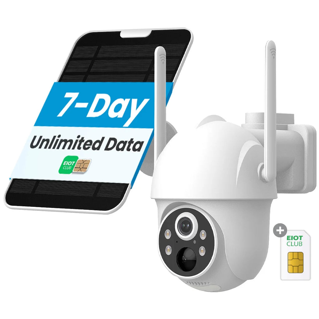 4G Solar Wireless Outdoor Security Camera.