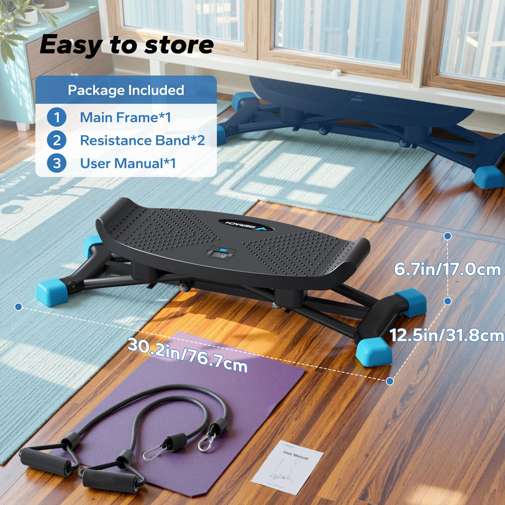 MERACH Ski Machine Simulated Ski Training Machine Leg Exercise Fun Cardio Fitness Machine Full Body Aerobic Exercise Equipment