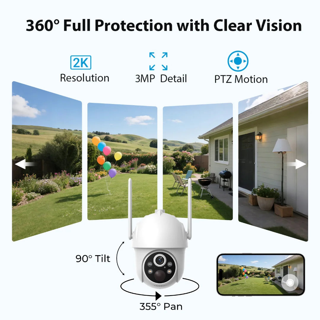 4G Solar Wireless Outdoor Security Camera.
