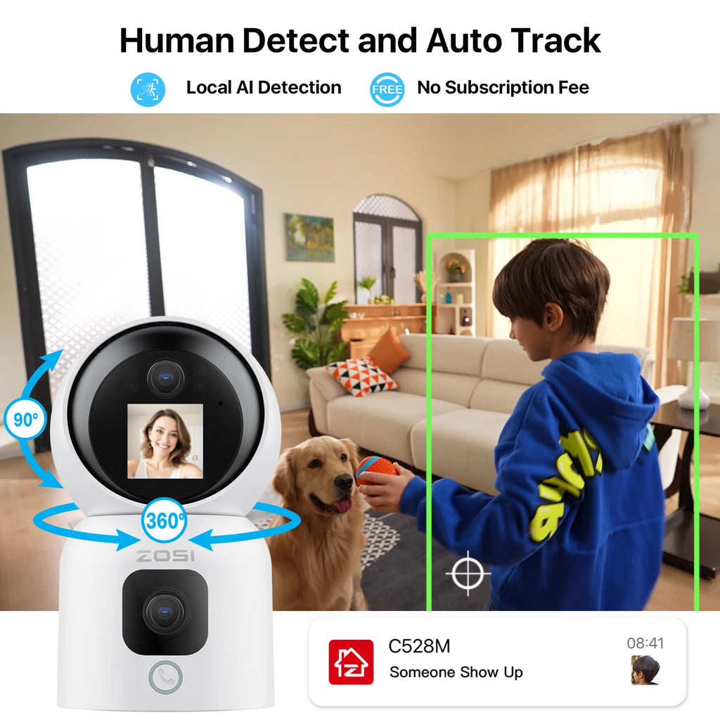 360° Smart Home Security Camera