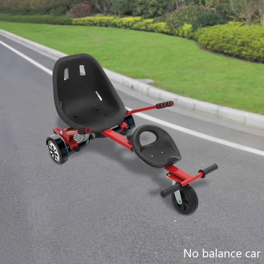 Adjustable Hoverboard Double Seat Attachment for 6.5-10 Inches Scooters Kids or Adults Use Outdoor Parent-Child Entertainment