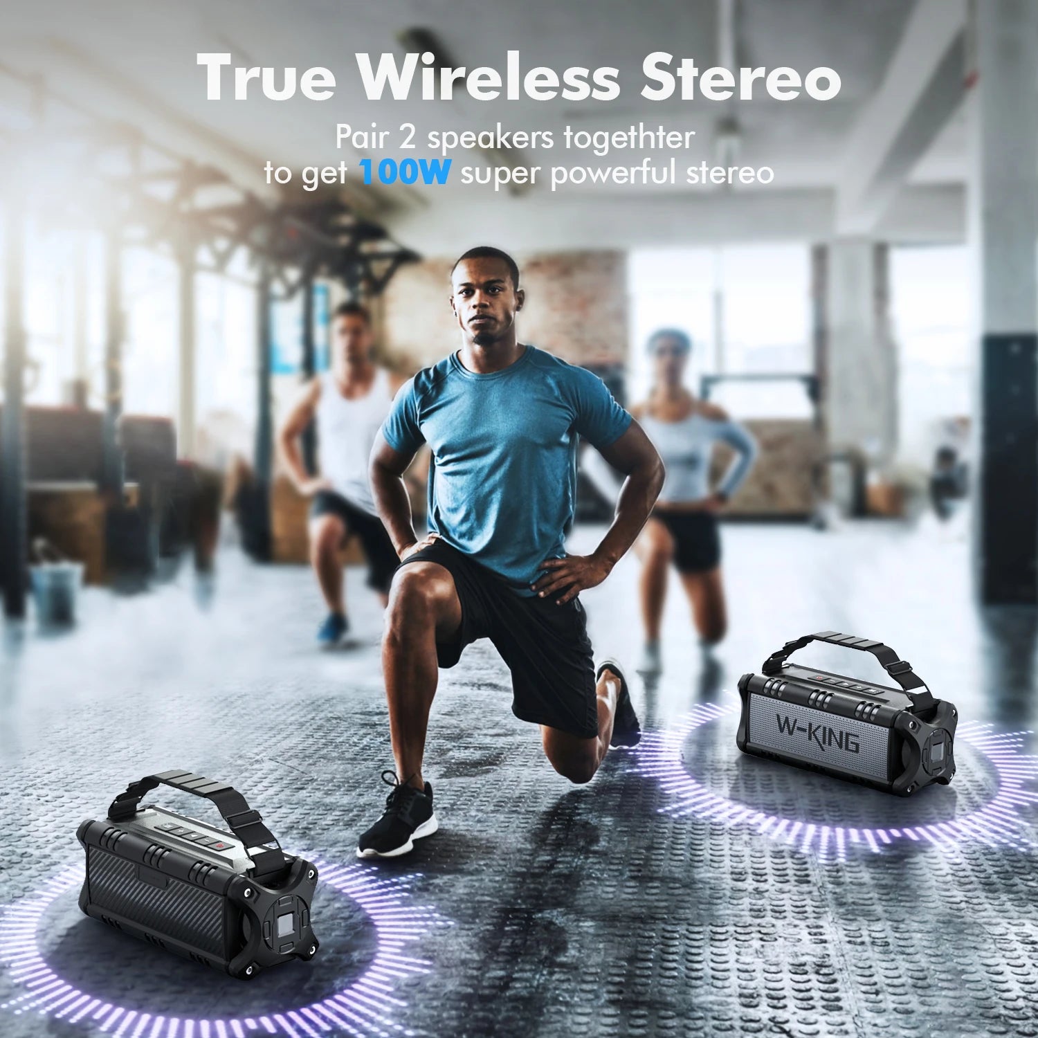 Large Outdoor Bluetooth Portable Speaker