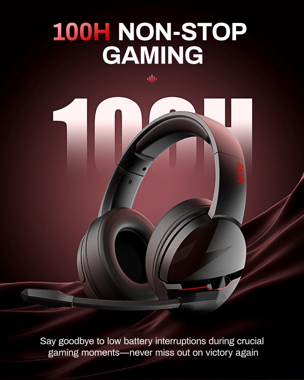 Wireless Gaming Headphones.