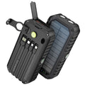 Solar Power Bank with Hand Crank.