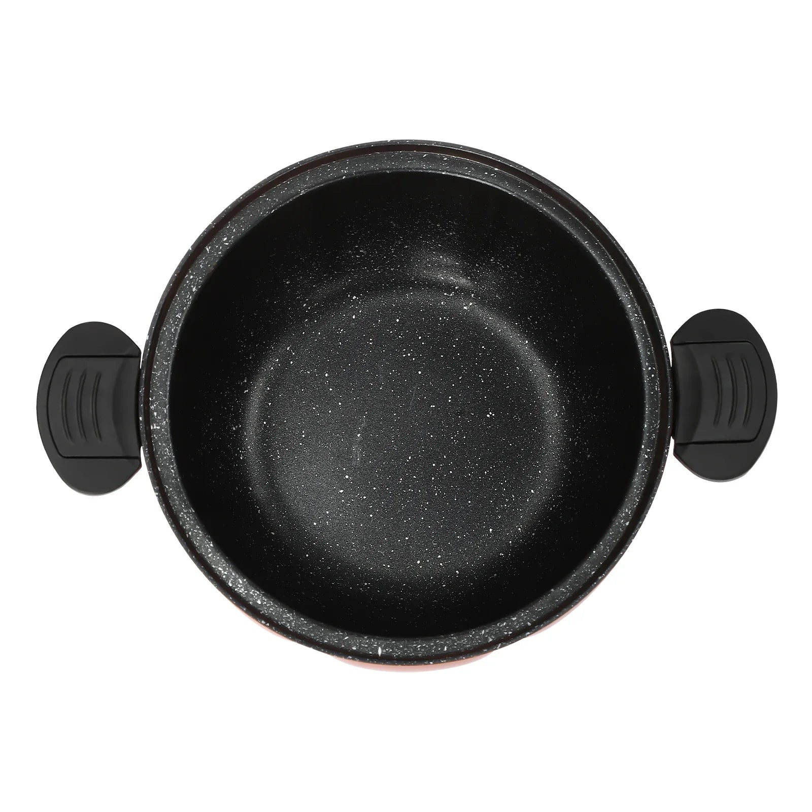 8-liter micro pressure cooker,pumpkin-shaped non-stick pressure cooker,with transparent lid, small household gas pressure cooker