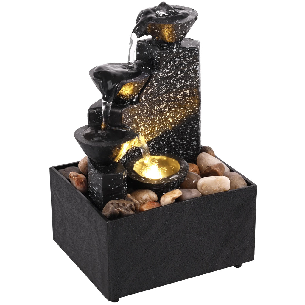 Art waterfall fountain desktop decoration