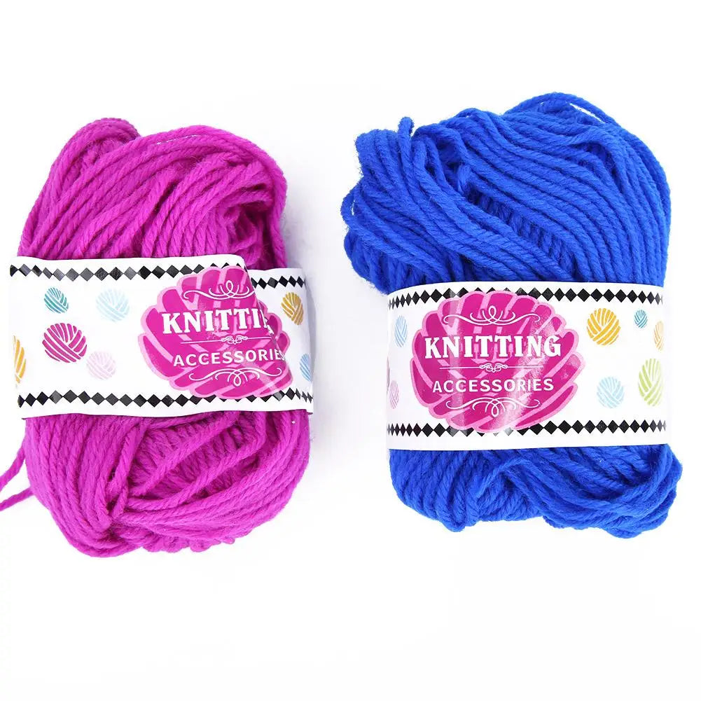 DIY Plastic Hand Knitting Sewing Machine Children Weaving Toy Tool Accessories(22 needles)  easy to carry and use