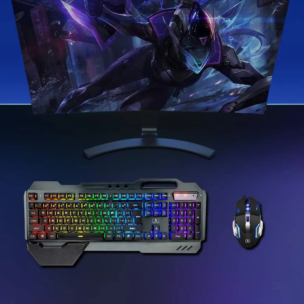 Wireless Gaming Keyboard and Mouse.