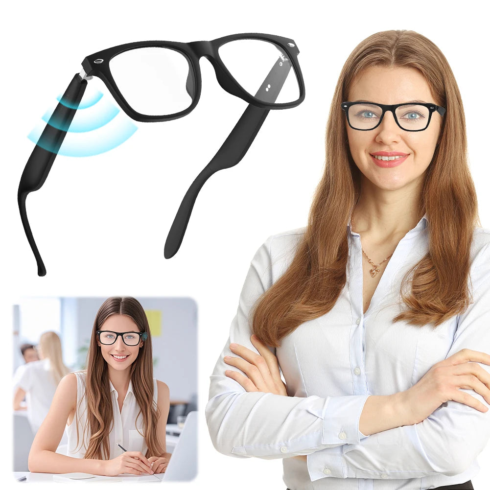 Bluetooth Translation Glasses Wireless Headset Sunglasses.