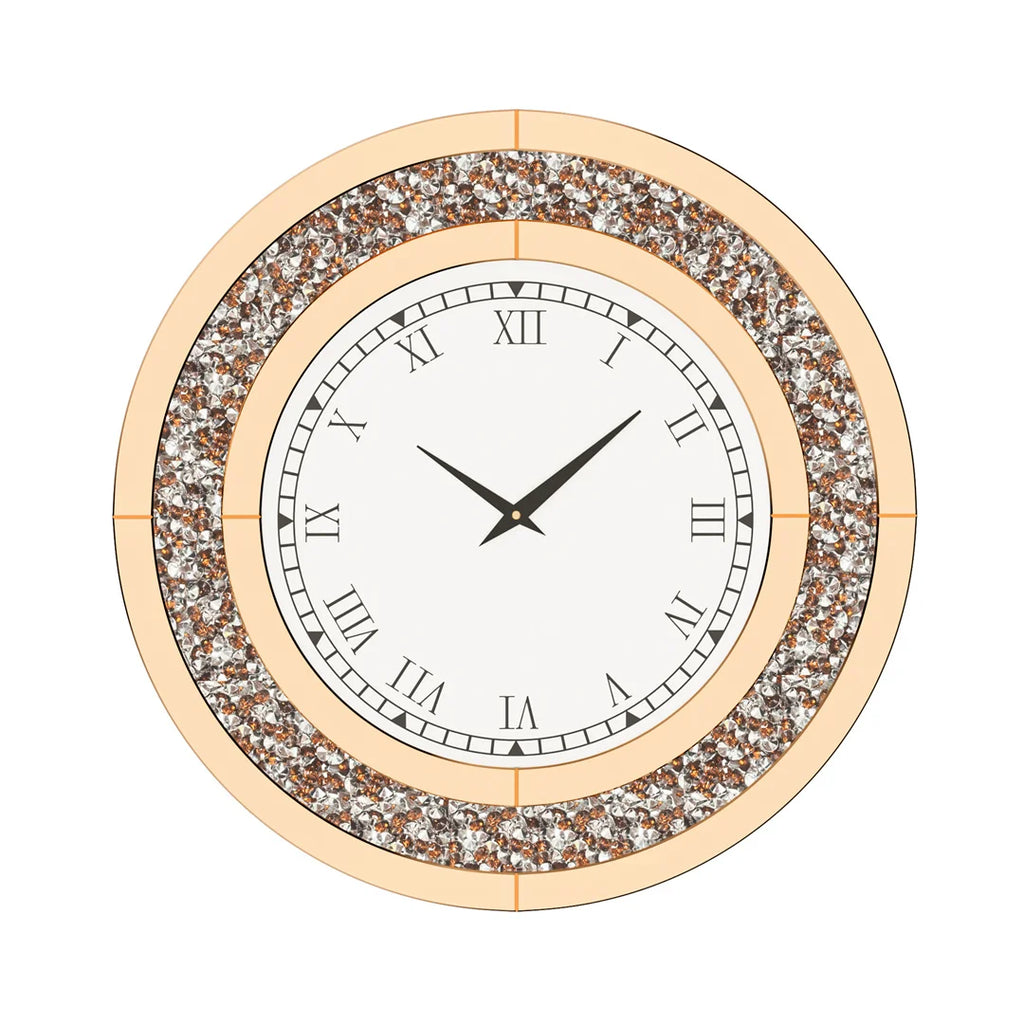 32inch Modern 3D Large Diamond Crystal Clock