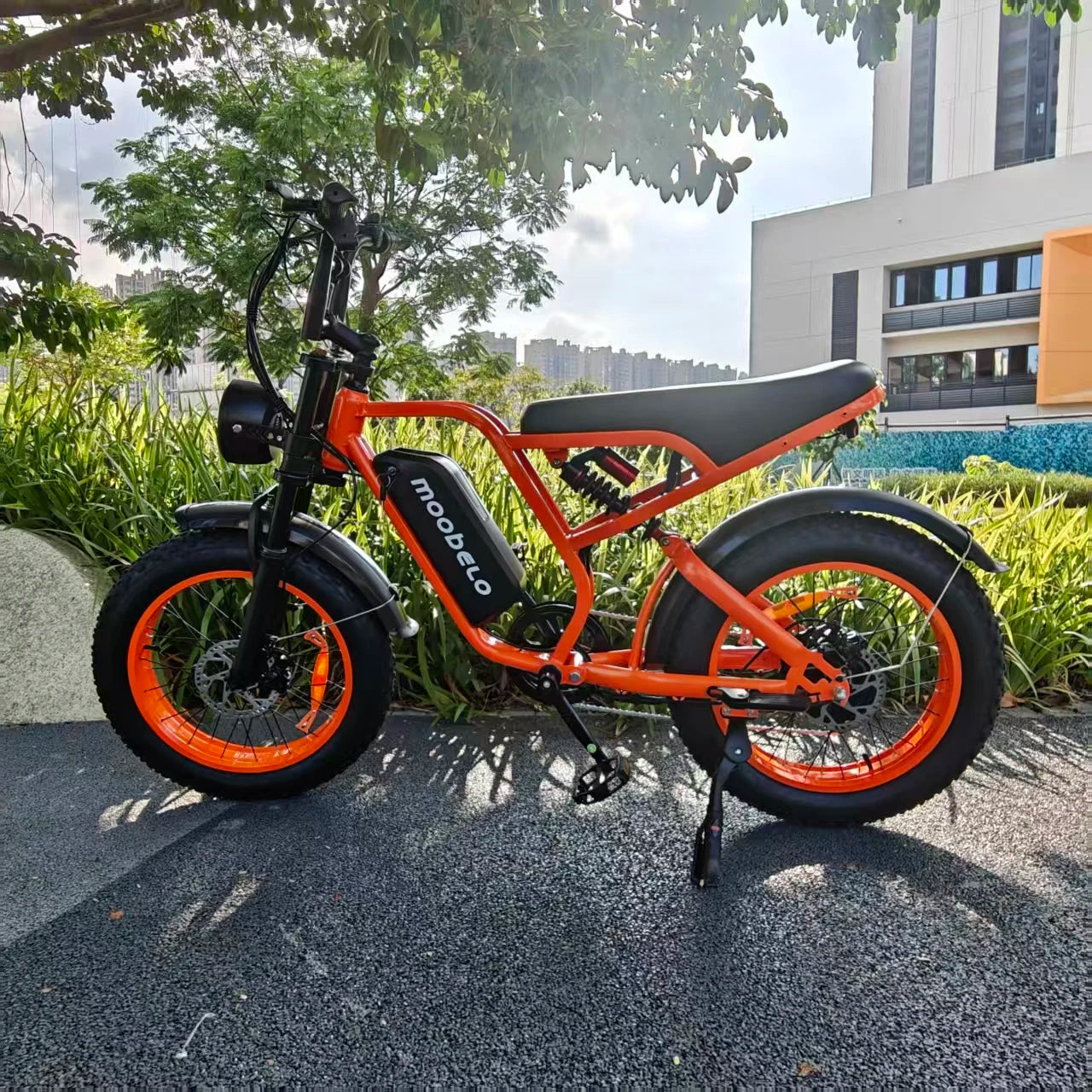 US Stock! 20'' Electric Bike 1500W Motor 52V 20AH 80 Miles 32MPH IP65 Waterproof.