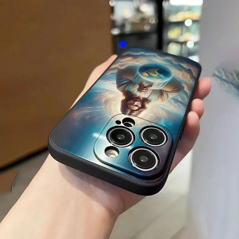 Jesus Pattern Phone Case.