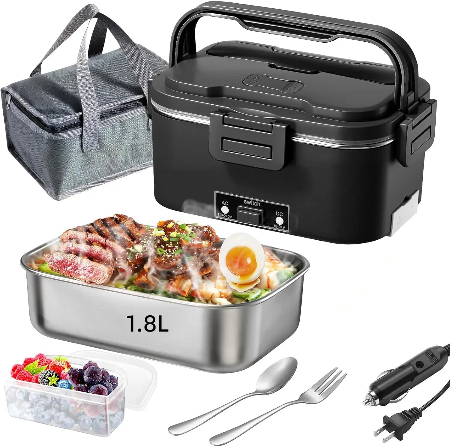 Electric 1.8L Heated Lunch Box