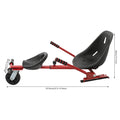Adjustable Hoverboard Double Seat Attachment for 6.5-10 Inches Scooters Kids or Adults Use Outdoor Parent-Child Entertainment