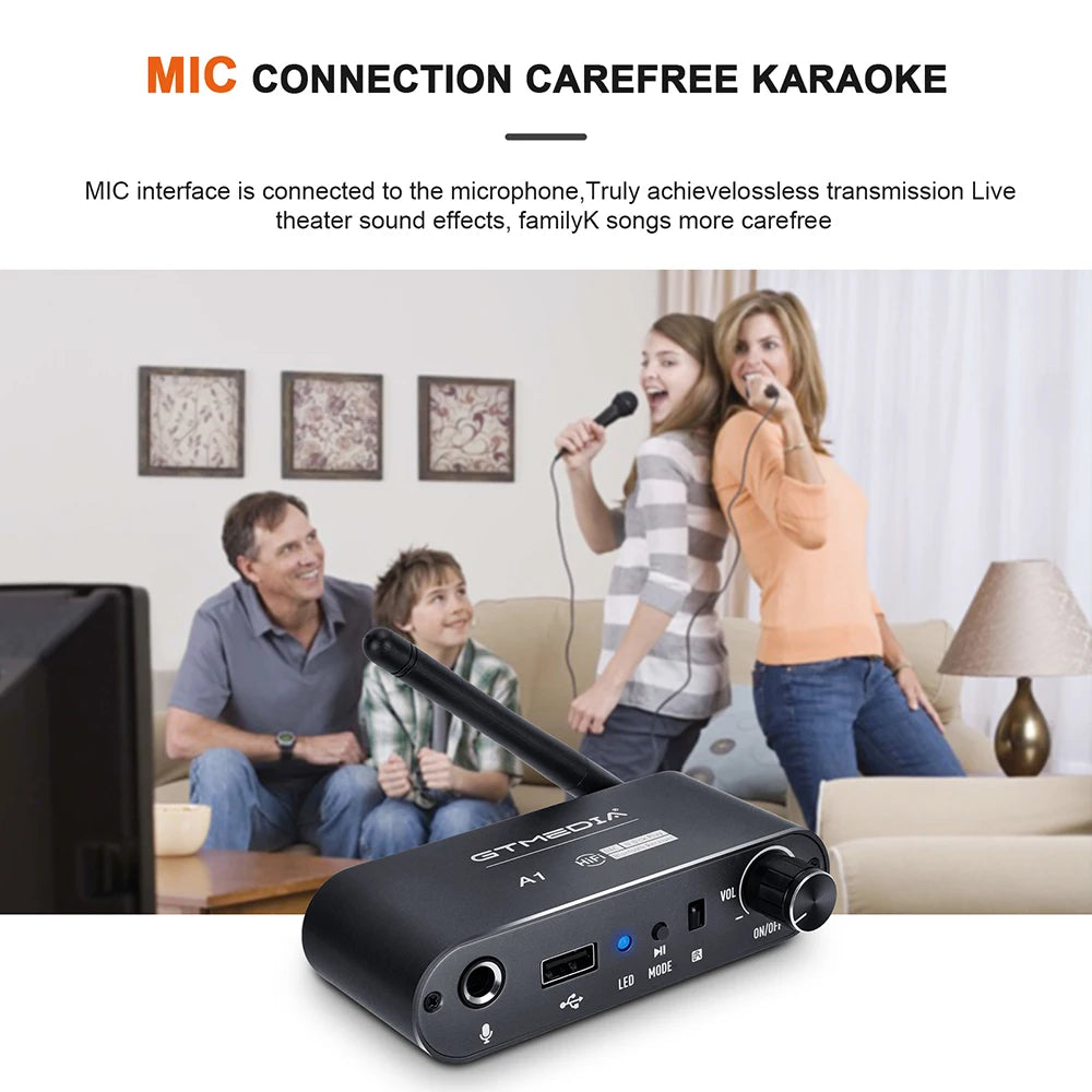 Bluetooth Audio Receiver DAC Coaxial Digital Analog Converter.