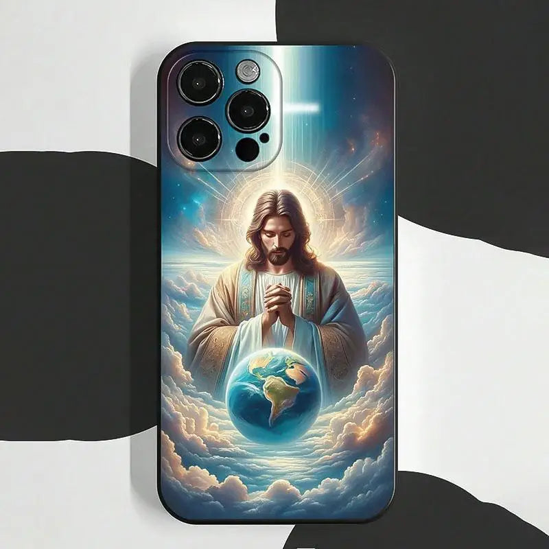 Jesus Pattern Phone Case.