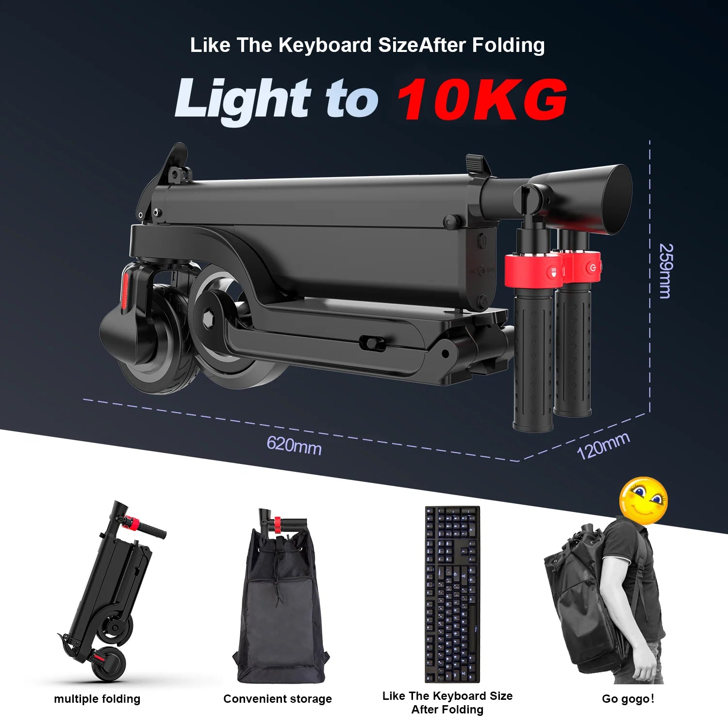HX X6 electric scooter Foldable 350W 25KM/H Electric scooters 7.5AH 36V E Scooter 5.5 Inch Escooter for Adults