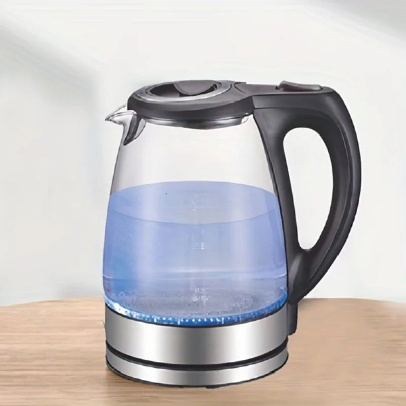 Electric Kettle with Stainless Steel Filter and Inner Lid