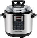 9-in-1 Electric Pressure Cooker, 6QT Multi-Functional Pot with Non-Stick Coating for Fast Cooking