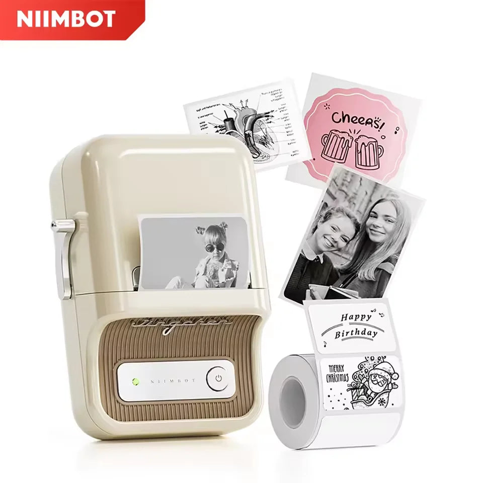 Mini Portable Label Printer.