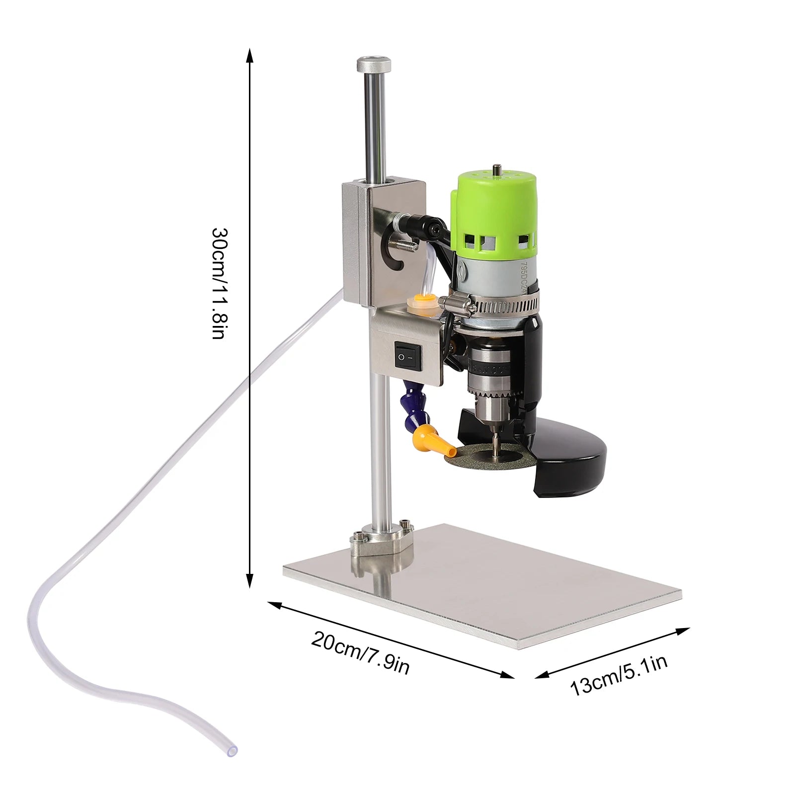6000R Min Glass Bottle Cutter 150W Electric DIY Bottle Cutter Machine Wine Bottle Cutter Tool Kit for Round Square Glass
