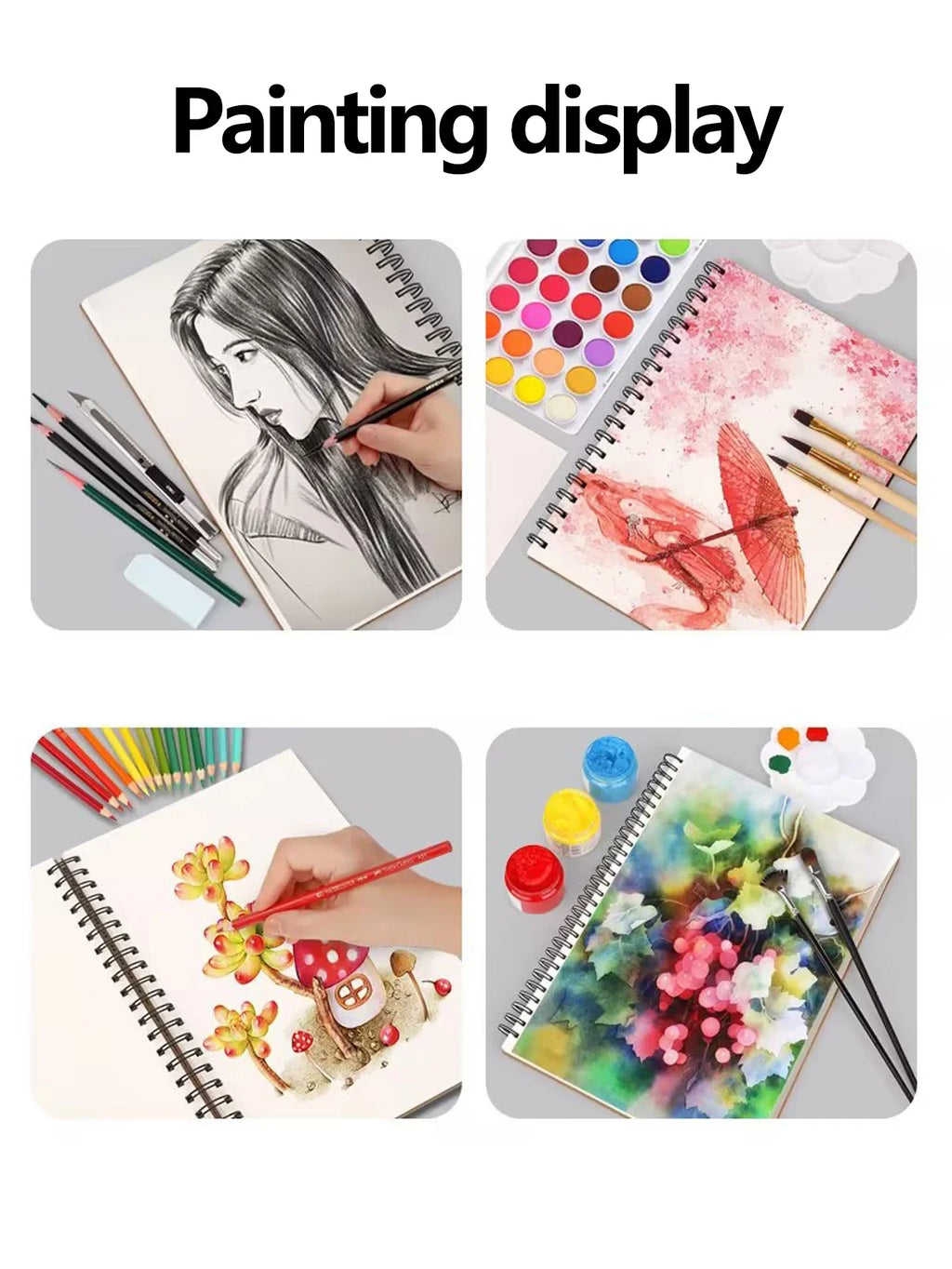 1 Pack 30-Sheets ,Acid Free Art Sketchbook.