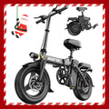 750W, 48V 480Wh, 20MPH Compact Folding Ebike With LCD Display,20-30Miles