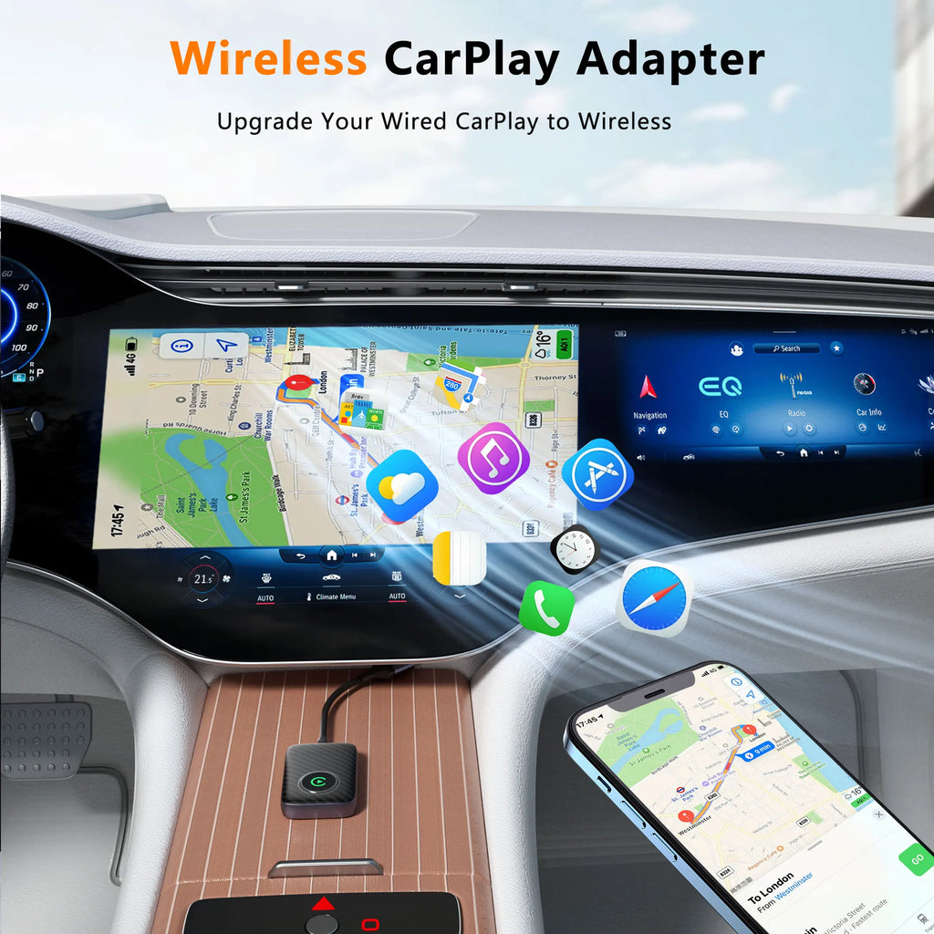 Unitedtime Wireless CarPlay Adapter.