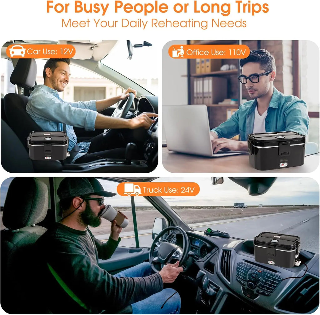 1.8L Portable Electric Lunch Box, Fast Heating.