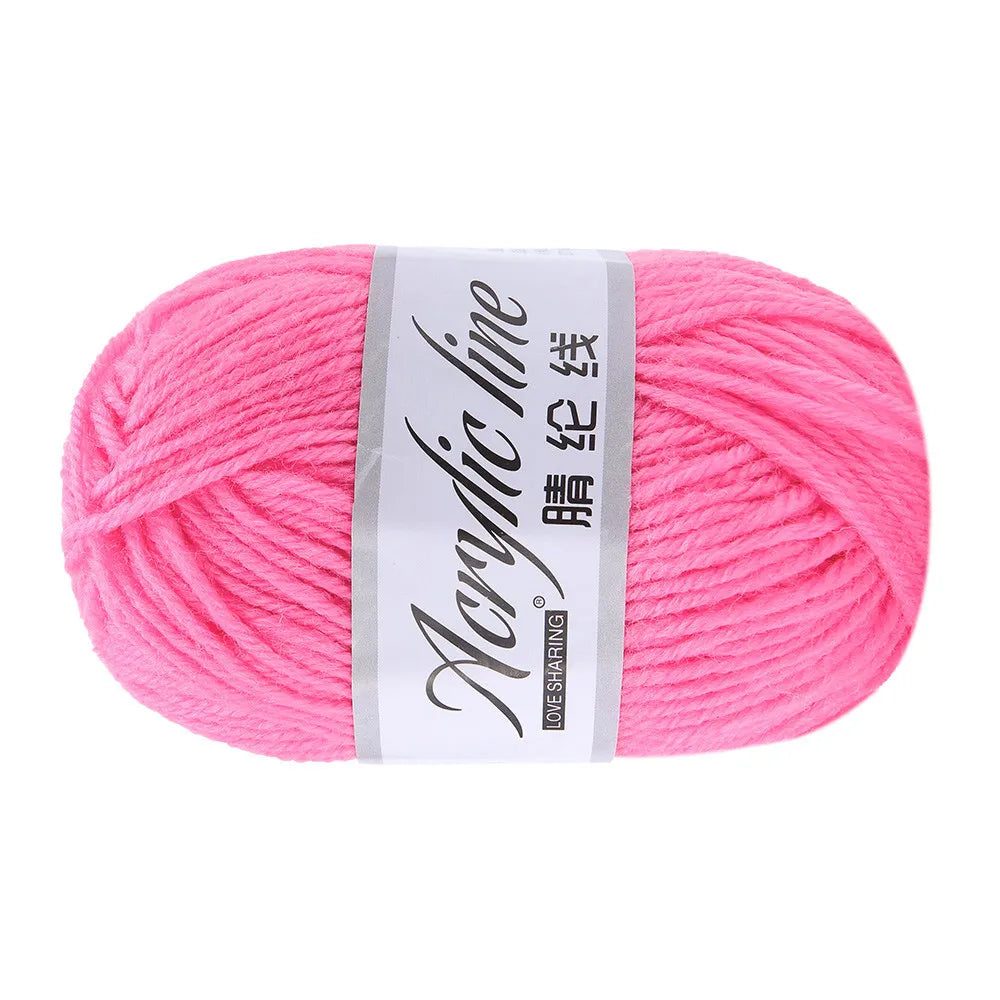 50g/Ball Acrylic Wool Yarn Soft Thread Handmade DIY Knitting.