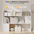 Bookshelf Desktop Storage Organizer
