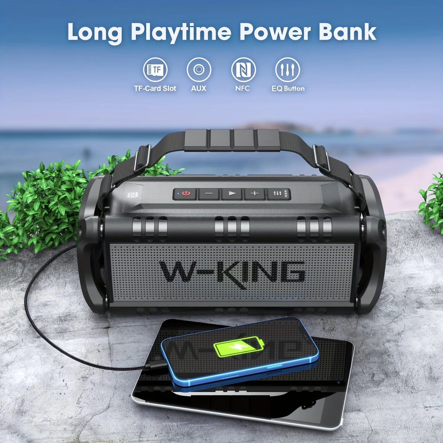 Large Outdoor Bluetooth Portable Speaker