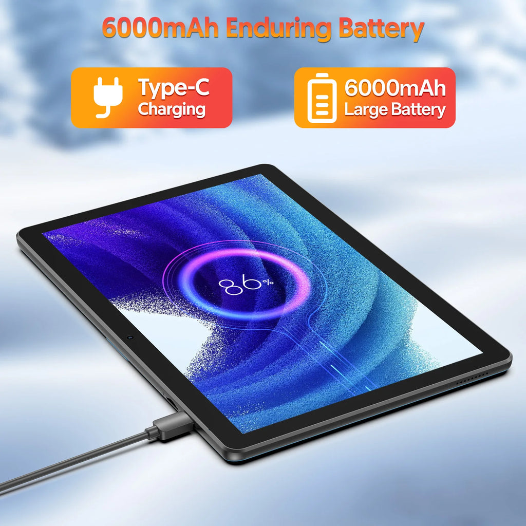 10-inch Android 13 tablet.