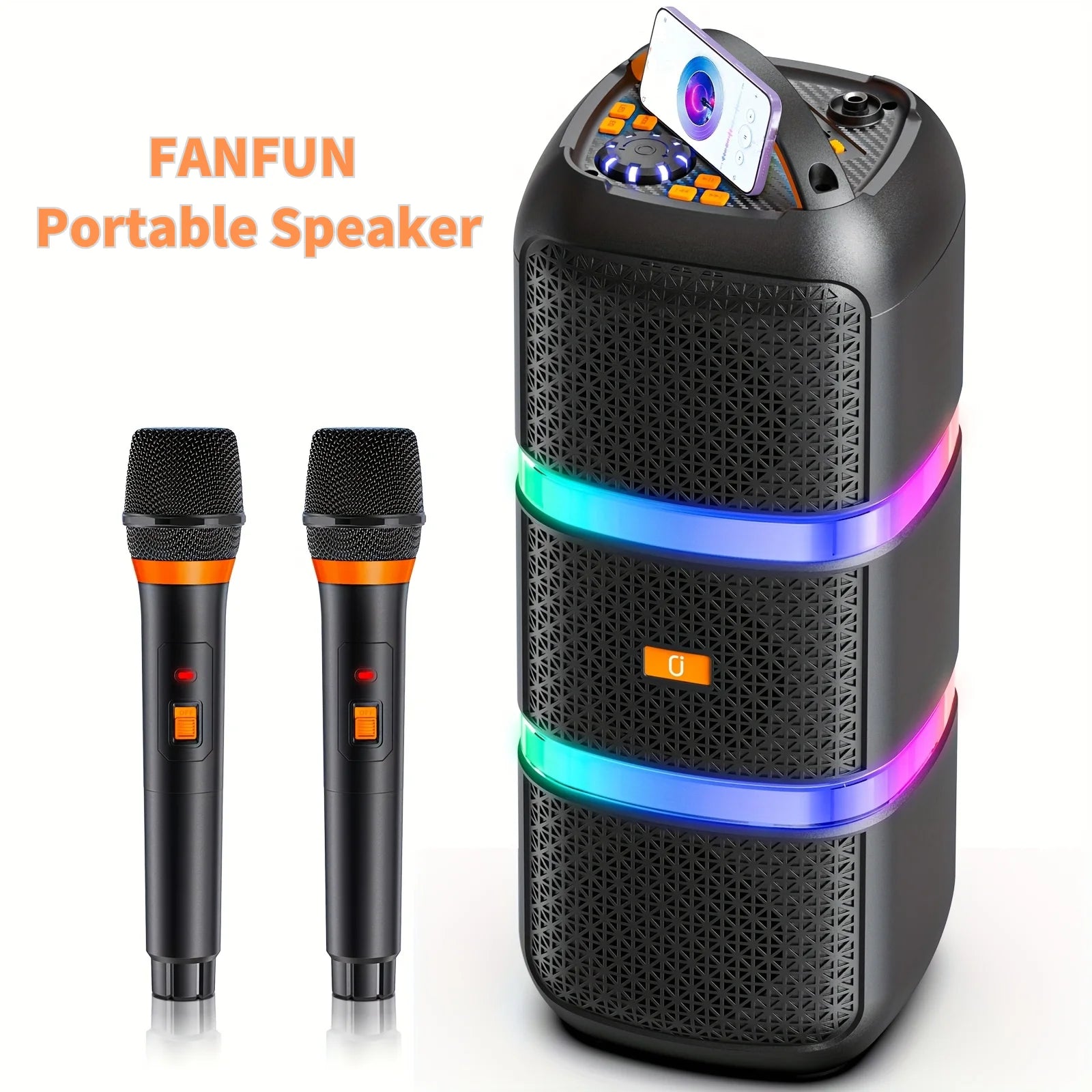 Wireless Portable Waterproof Bluetooth Speaker.