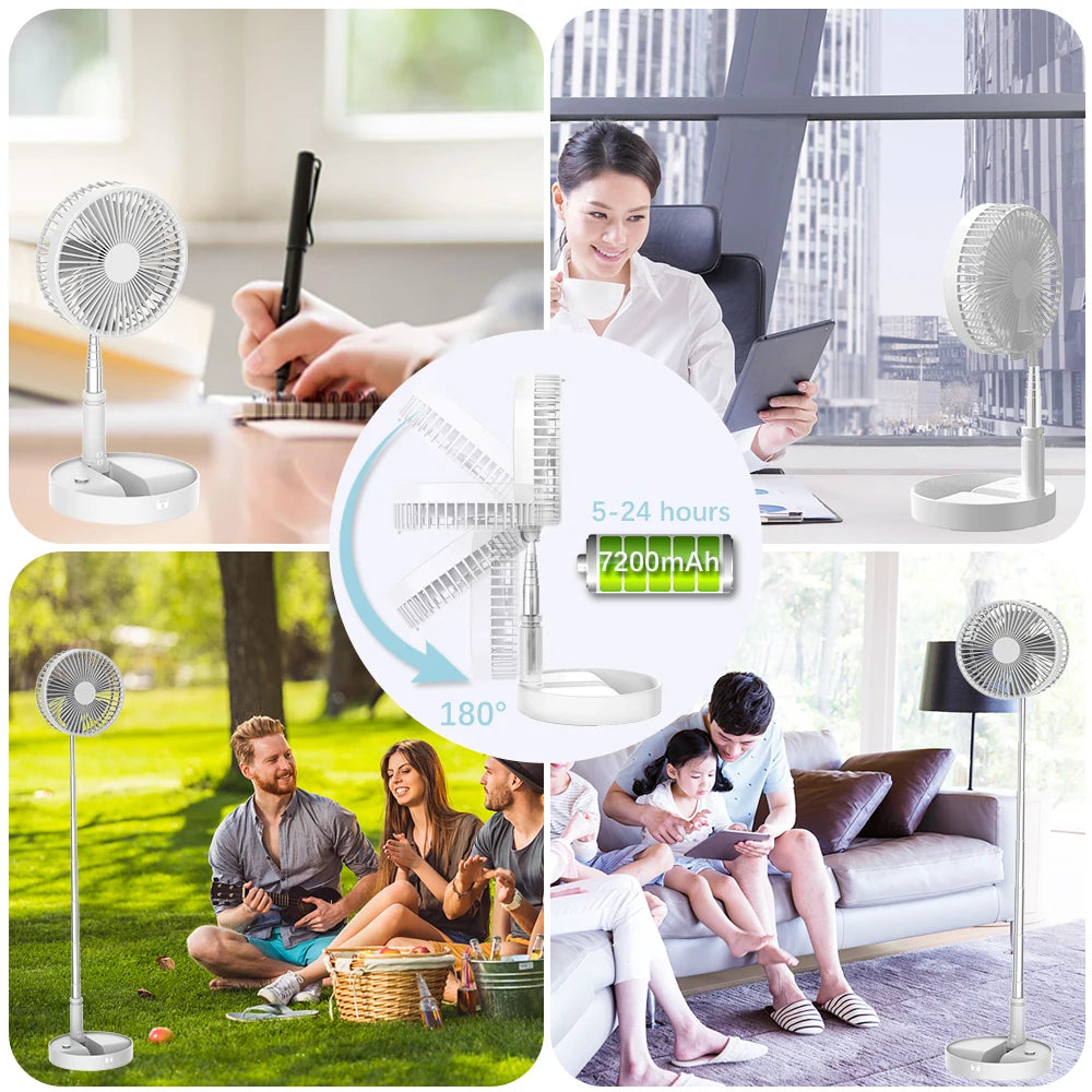 Desk and table fan, Foldable Fans.