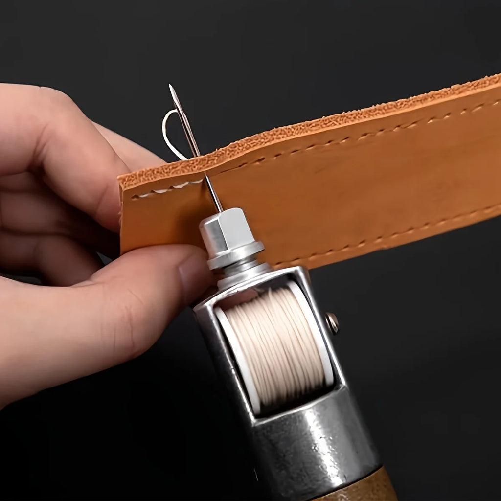 7pcs Professional Lockstitch Sewing Kit - High-Quality DIY Handcraft, Furniture & Leather Repair Sewing Tools,Easy-to-Use Design
