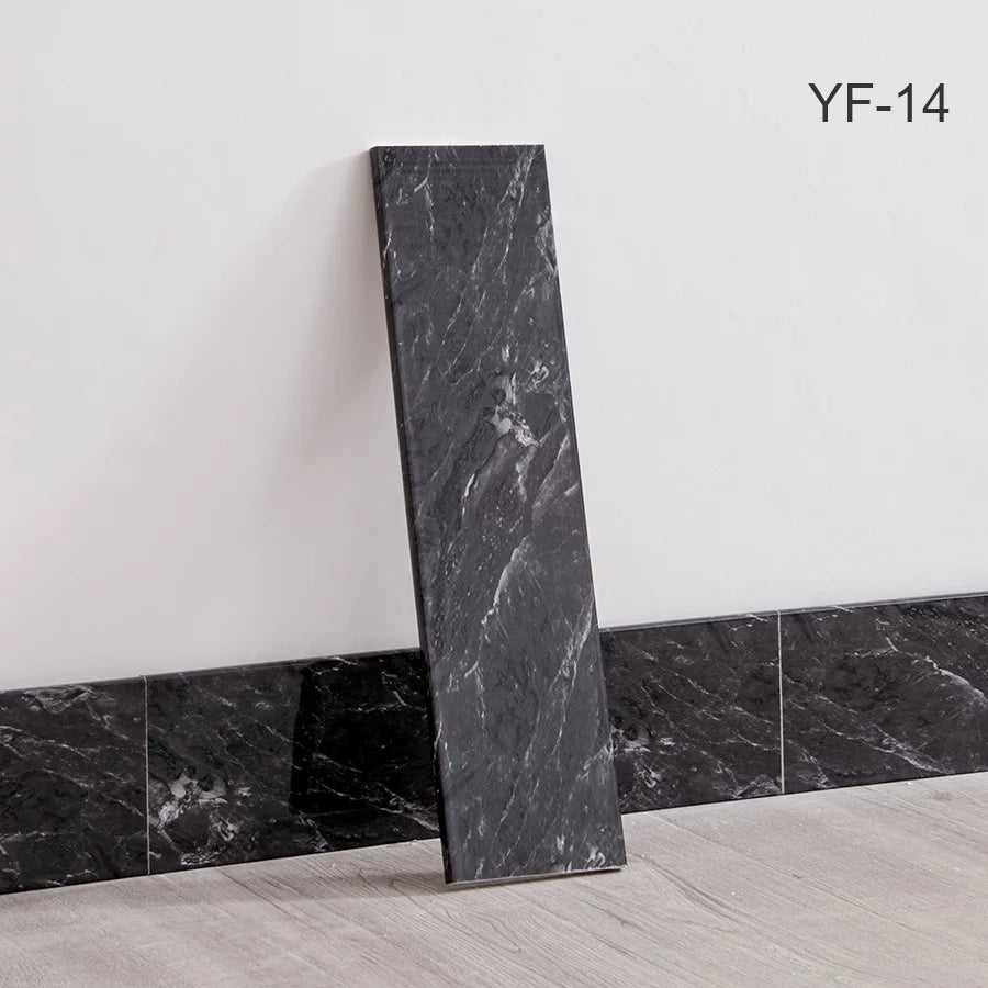 10pcs Self-Adhesive Wooden Stickers Wall Stickers Skirting Lines.