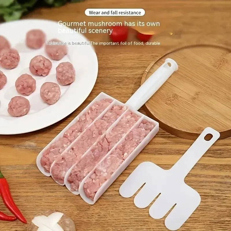Rice-meat Dumplings Maker Meatball Tool Squeeze Fish Meatball Beef Meatball Round Meatball Tool Kitchen Making Meatball 2030