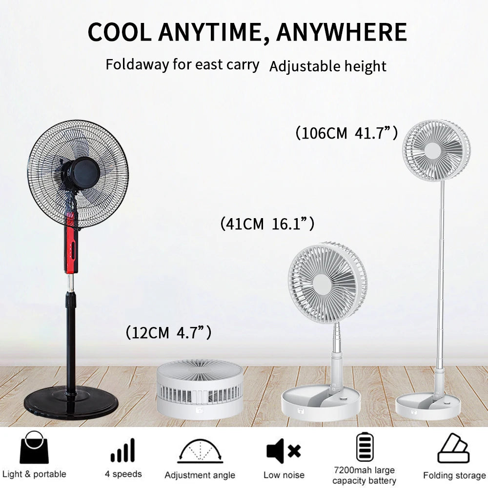 Desk and table fan, Foldable Fans.