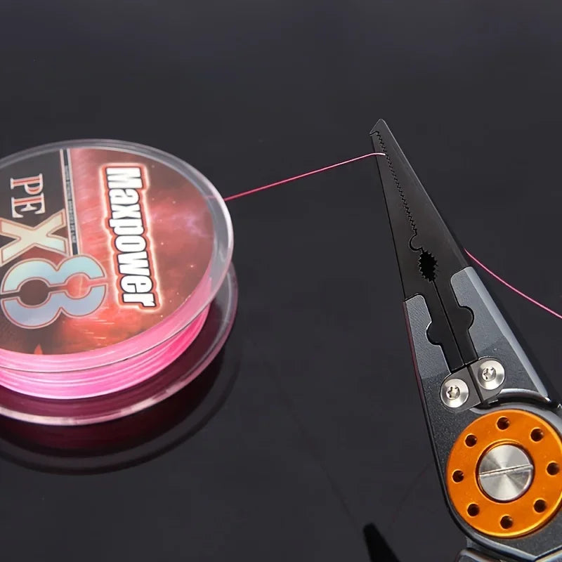 Aviation Aluminum Wire Pliers Multi-functional Fishing Pliers Outdoor Fishing Tools Fish Control Pliers, and Line Cutting Pliers