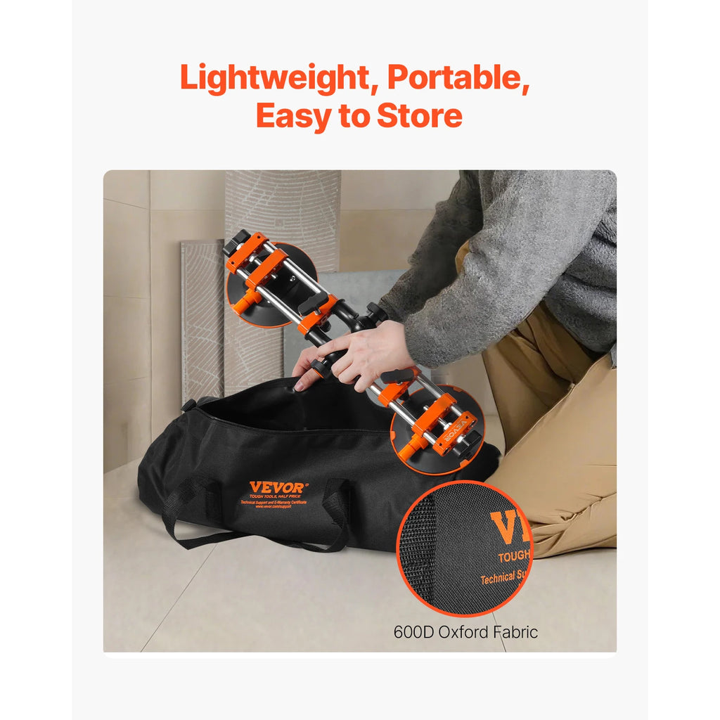 2 Packs Seamless Granite Seam Setter 90°-120° Adjustable with 6 in Suction Cups Seam Joiner for Tile Joining & Leveling