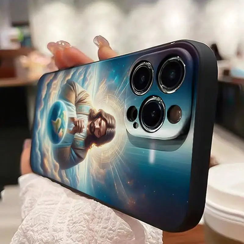Jesus Pattern Phone Case.
