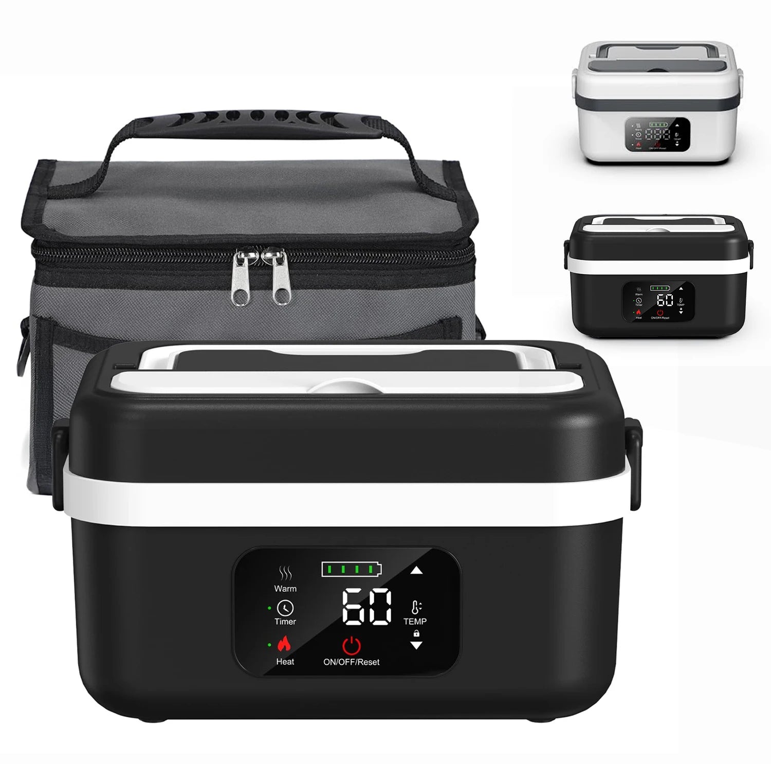 Wireless 60W Battery Powered Electric Insulated Lunch Box.