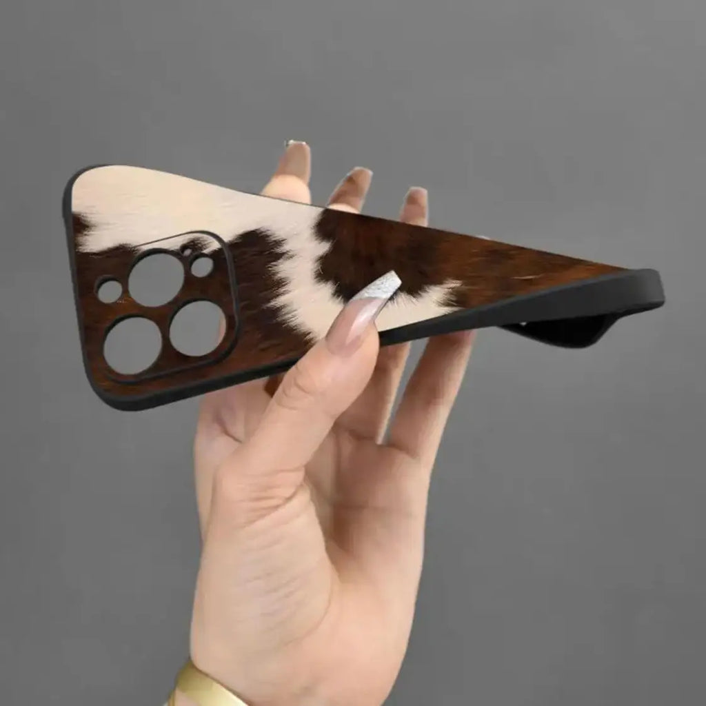 Creative Cow Print Phone Case.