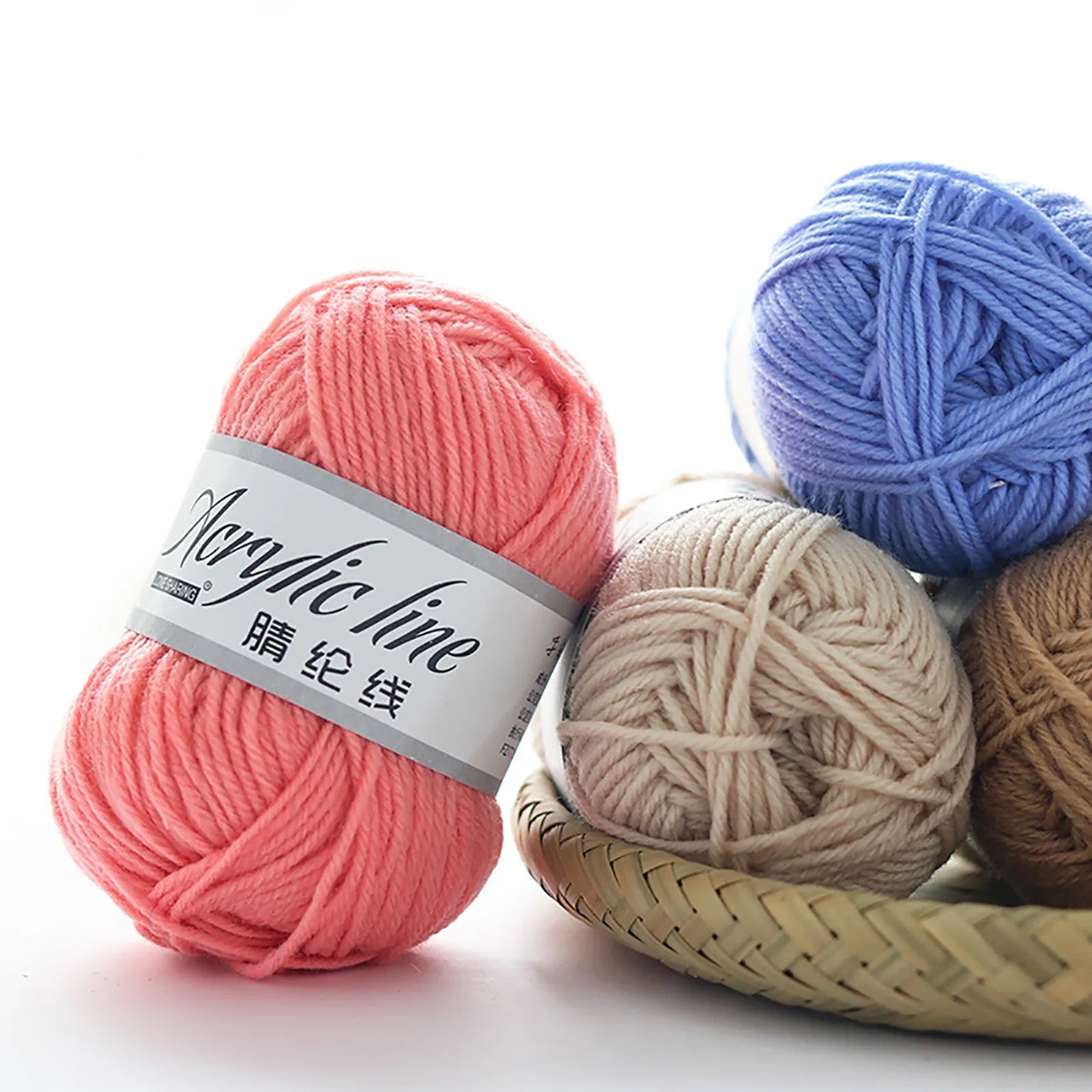50g/Ball Acrylic Wool Yarn Soft Thread Handmade DIY Knitting.