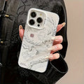 high-end black and white dragon pattern print phone case.