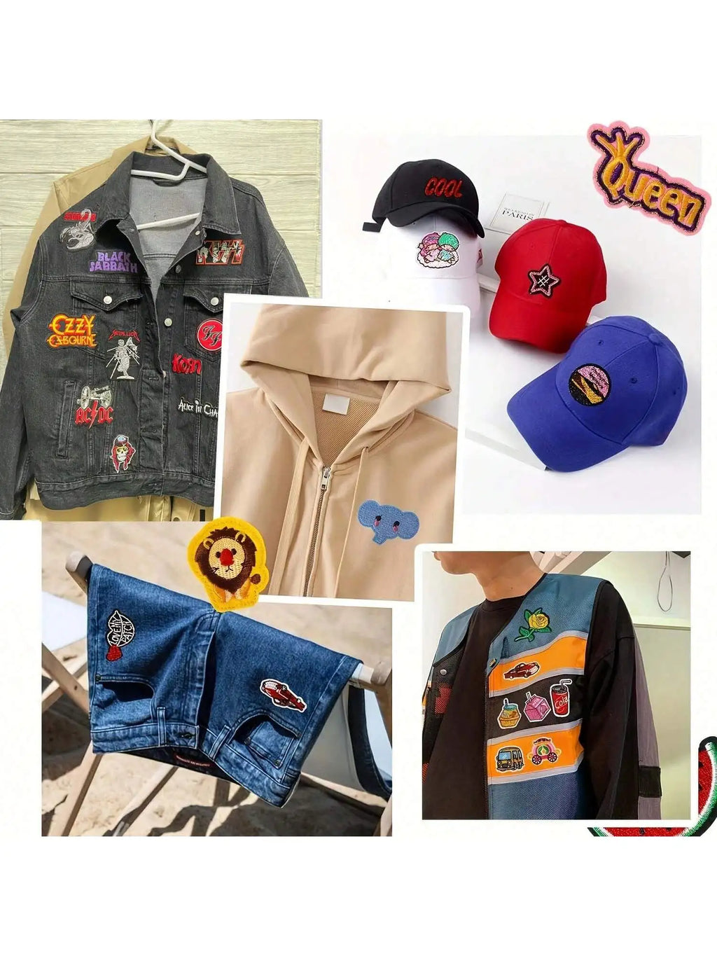 15/23/24pcs Marvel's Spider - Man Iron-On/Sew-On Embroidered Patches.