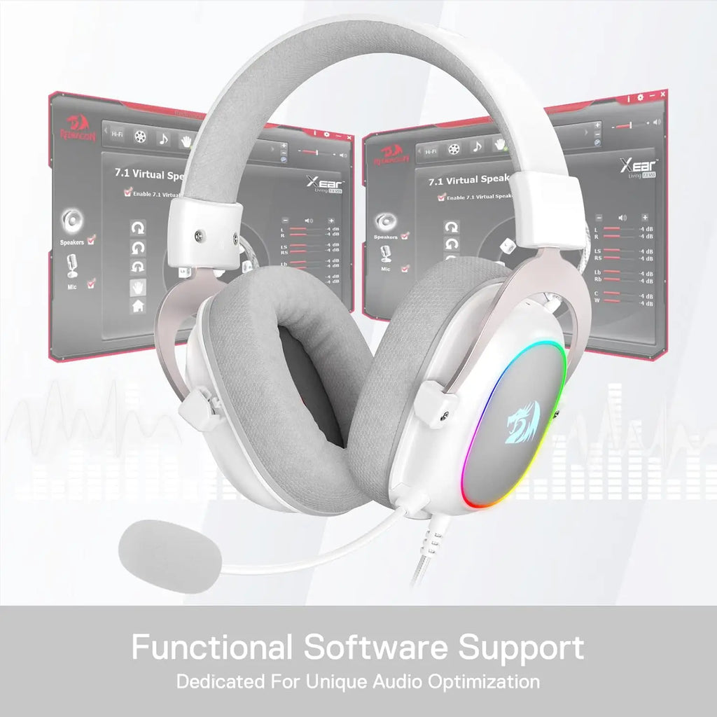Redragon Wired Backlit Gaming Surround Sound Headphone