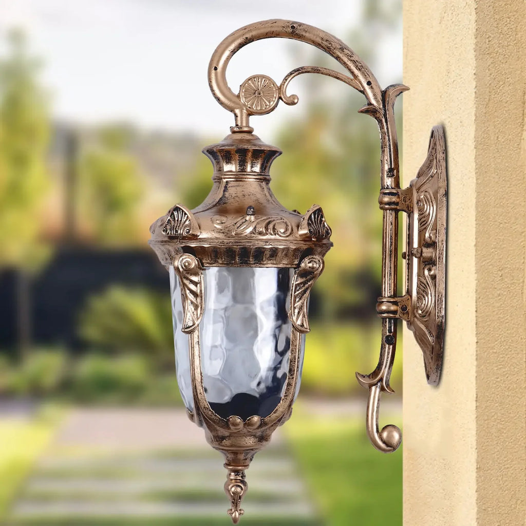 Decorative Outdoor Wall Sconces - Waterproof Porch & Exterior Lantern Lights.