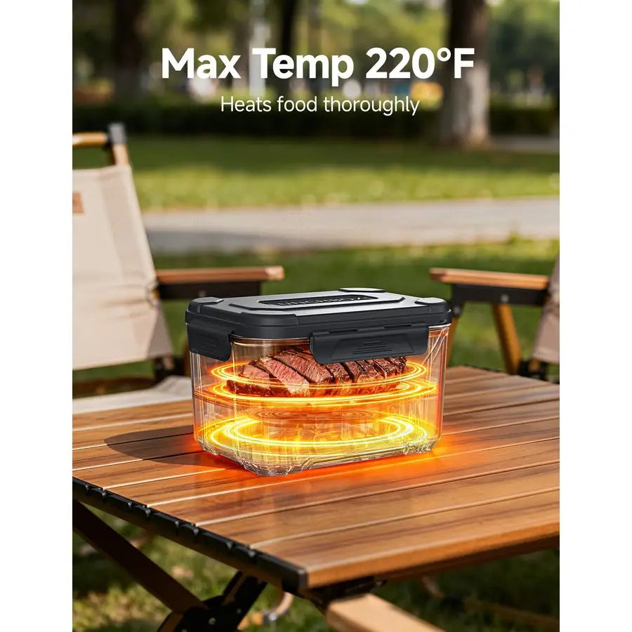 Cordless Electric Lunch Box 5.5 Cups.